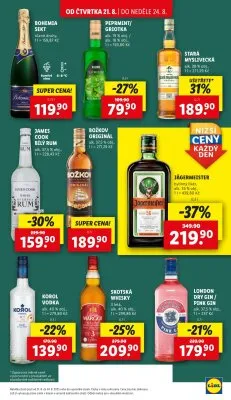akční leták Lidl 21.8.2025-24.8.2025