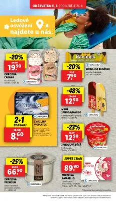 akční leták Lidl 21.8.2025-24.8.2025