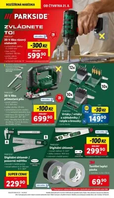 akční leták Lidl 21.8.2025-24.8.2025
