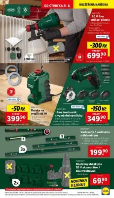 akční leták Lidl 21.8.2025-24.8.2025