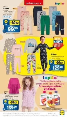 akční leták Lidl 21.8.2025-24.8.2025
