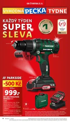 akční leták Lidl 21.8.2025-24.8.2025