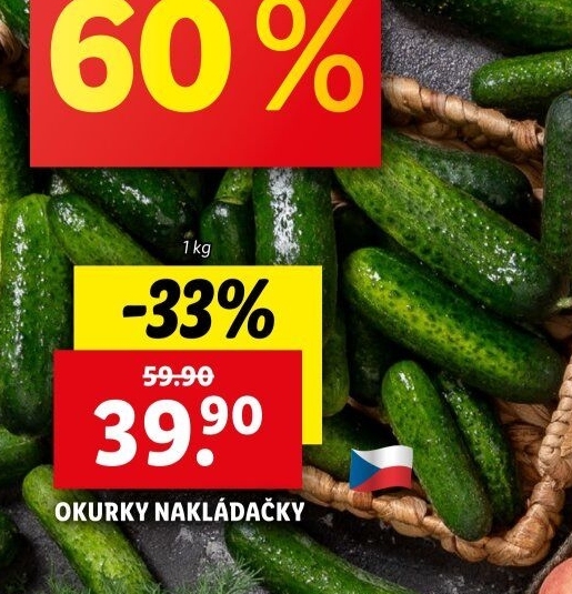 Okurky nakládačky
