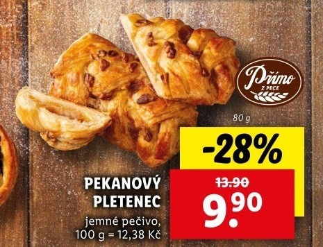 Pletenec plněný