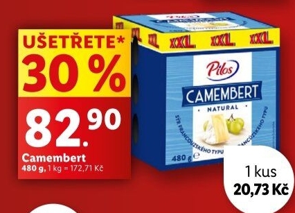 Sýr Camembert Pilos