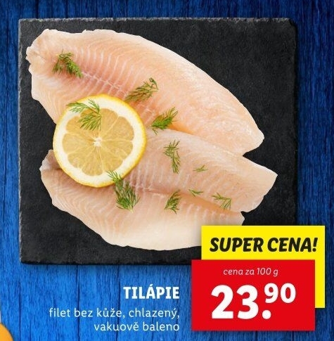 Tilápie filety