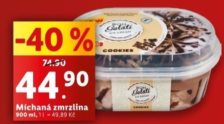 Zmrzlina ve vaničce Bon Gelati