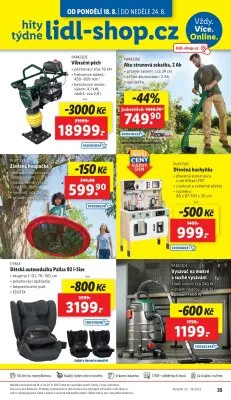 akční leták Lidl 18.8.2025-24.8.2025