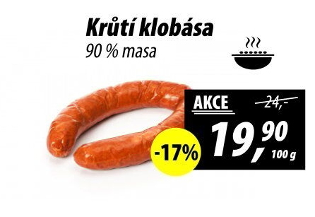 Krůtí klobása