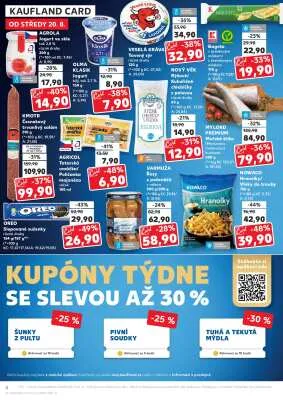 akční leták Kaufland 20.8.2025-26.8.2025