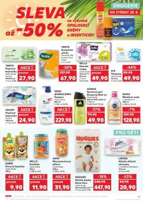 akční leták Kaufland 20.8.2025-26.8.2025