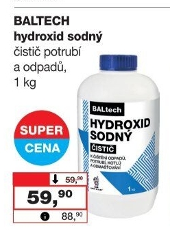 Hydroxid sodný Baltech