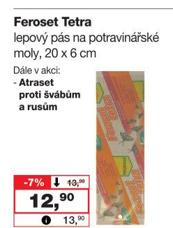 Lapač potravinových molů Feroset