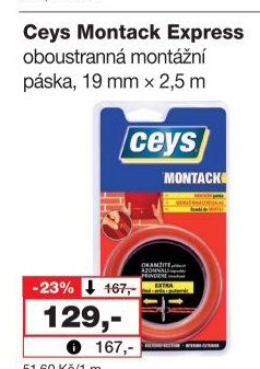 Lepicí páska Montack Express Ceys