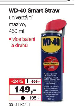Mazivo Smart Straw WD-40
