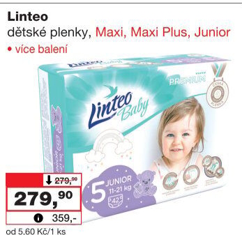 Pleny dětské Linteo Baby
