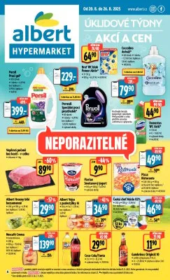 akční leták Albert 20.8.2025-26.8.2025