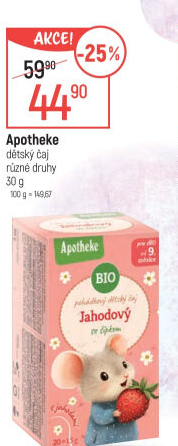 Čaj dětský Apotheke