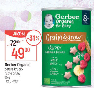 Křupky dětské bio Grain &amp