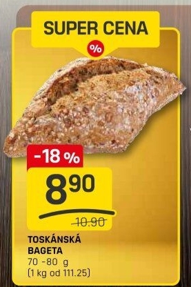 Bageta toskánská