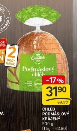 Chléb podmáslový Odkolek