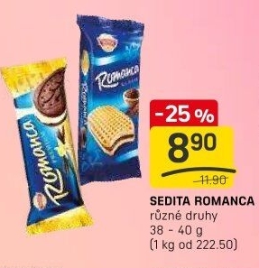 Oplatky Romanca Sedita