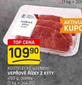 Řízky vepřové Kostelecké uzeniny