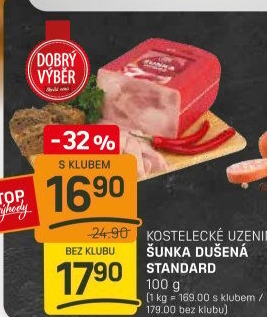 Šunka dušená standard Dobrý Výběr