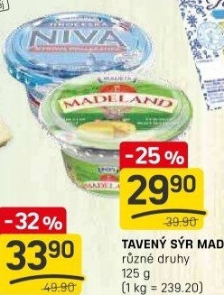 Sýr tavený Madeta