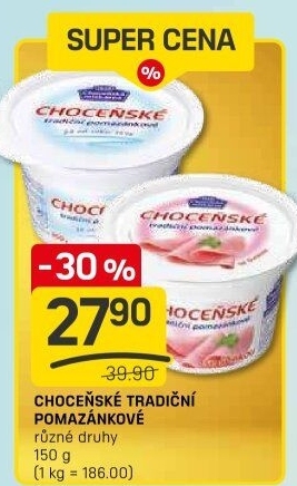 Tradiční pomazánkové Choceňské