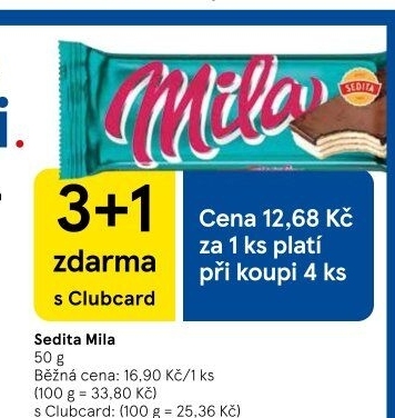Oplatky Mila Sedita