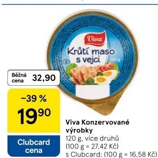 Paštiky Viva