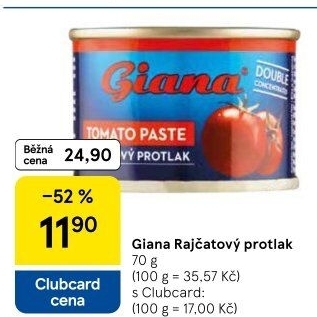 Rajčatový protlak Giana