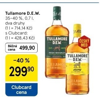 Whiskey irská Tullamore Dew
