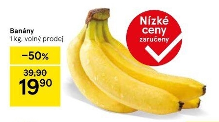 Banány - Tesco akcniletaky.com