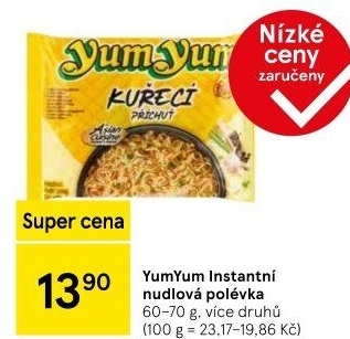 Instantní polévka YumYum