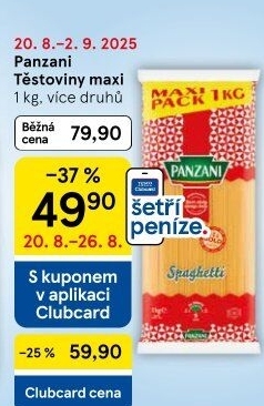 Těstoviny Panzani