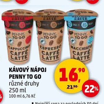 Ledová káva Penny To Go
