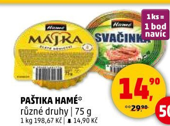 Paštiky Hamé