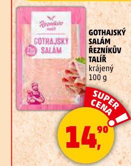 Salám Gothaj Řezníkův talíř