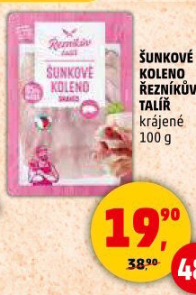 Šunkové koleno Řezníkův talíř