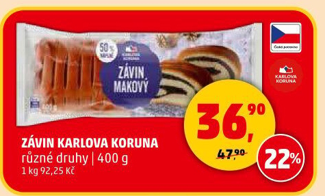 Závin Karlova Koruna