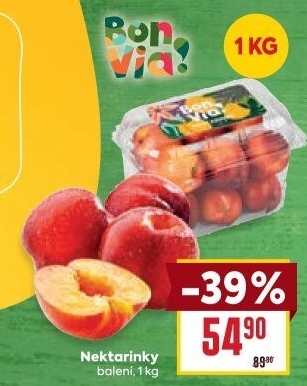 Nektarinky Billa Bonvia