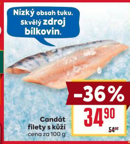 Candát filety