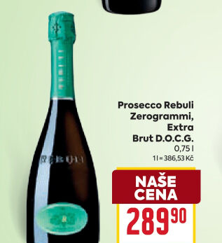 Prosecco Rebuli Zerogrammi