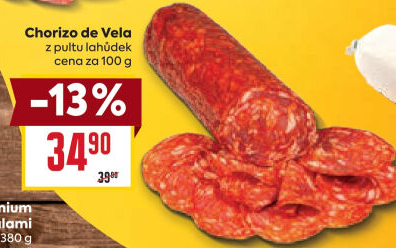 Salám Chorizo de Vela