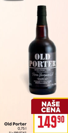 Víno Old Porter