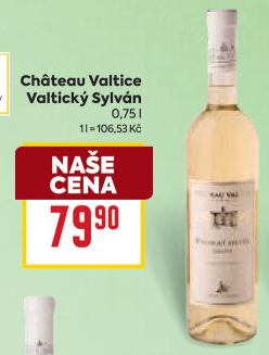 Víno Valtický Sylván Chateau Valtice
