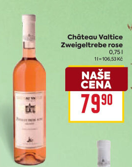 Víno Zweigeltrebe Rosé Chateau Valtice