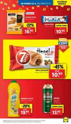 akční leták Lidl 25.8.2025-27.8.2025